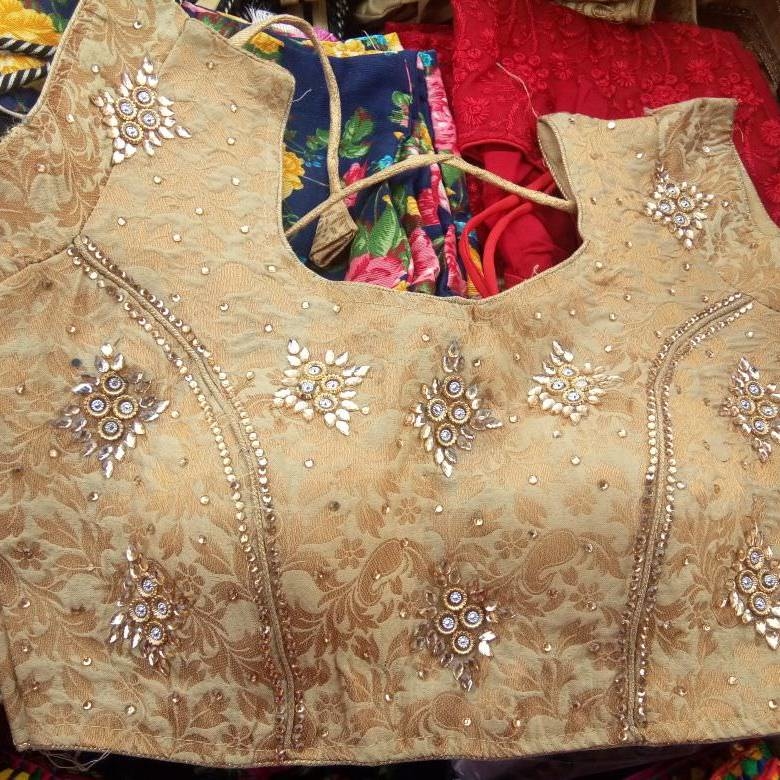 Saree brocade blouse