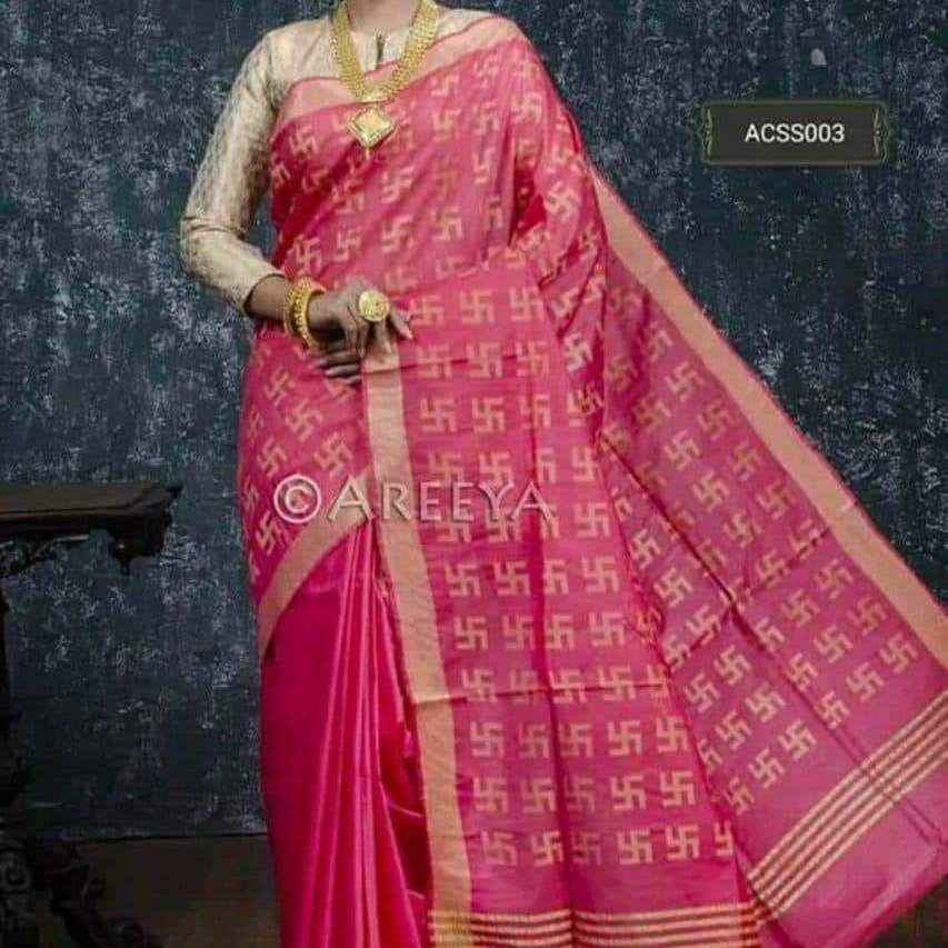 soft cotton silk saree