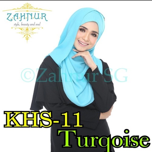 Kelly Hybrid Instant Shawl (KHS-11) Turqoise