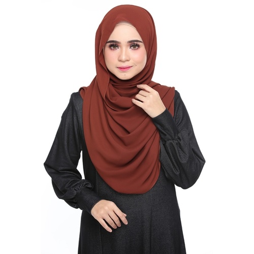 SOPHIA SHAWL [SPH-02 Dark Brown]