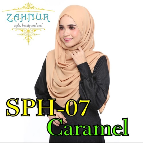 Sophia Semi Instant Shawl (SPH-07) Caramel