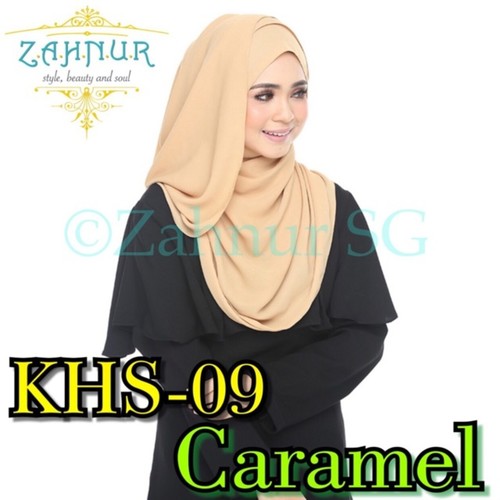 Kelly Hybrid Instant Shawl (KHS-09) Caramel