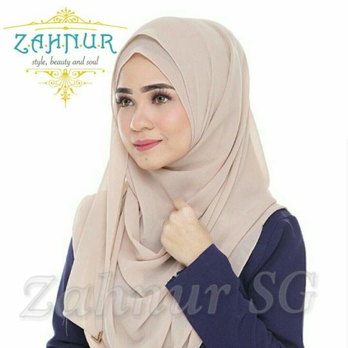 Haifa Double Instant Shawl (HPB-05) Beige