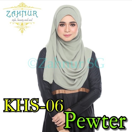 Kelly Hybrid Instant Shawl (KHS-06) Pewter