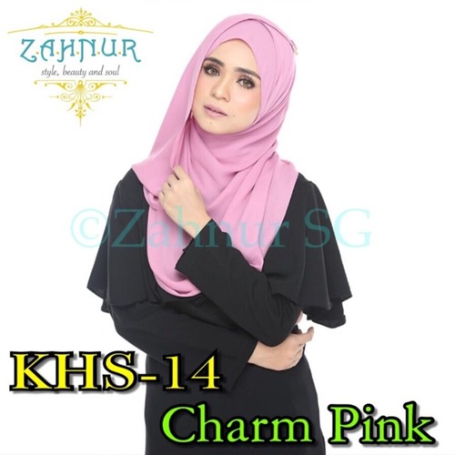 Kelly Hybrid Instant Shawl (KHS-14) Charm Pink - Preorder