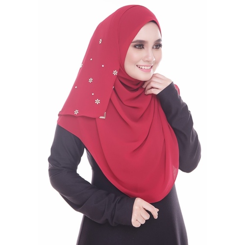 SAFIYA 2016 RAYA COLLECTION [SRE-14 Ruby Red]