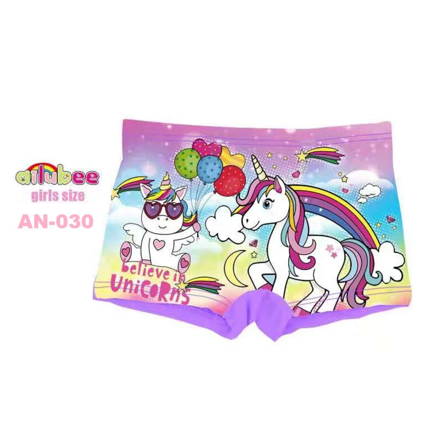 Unicorn Underwear 5 pieces for 1 Lot