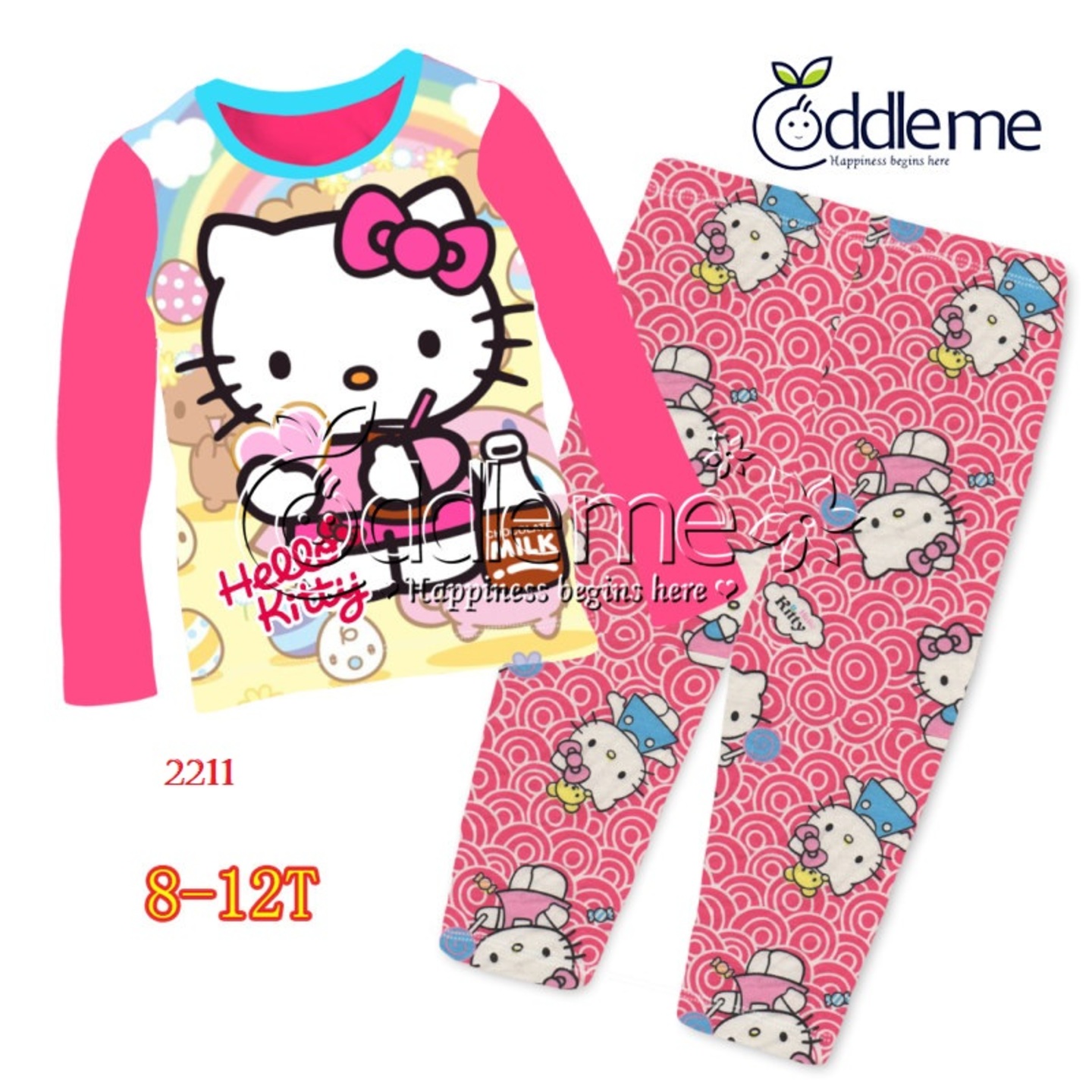 Hello Kitty Pajamas Hello Kitty Sleepwear Hello KItty PJ