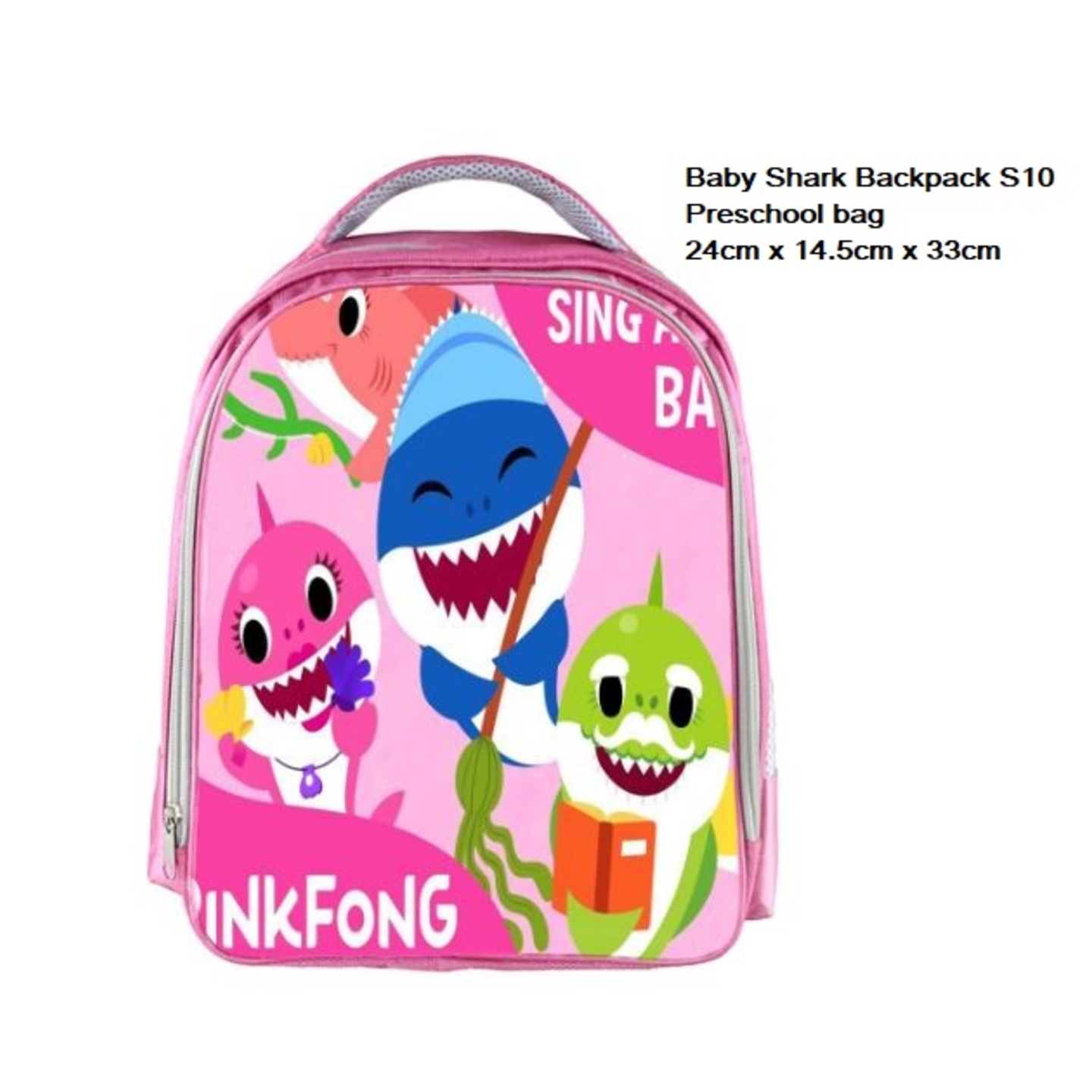 Preorder: Baby Shark Preschool Bag Baby Shark Preschool Backpack