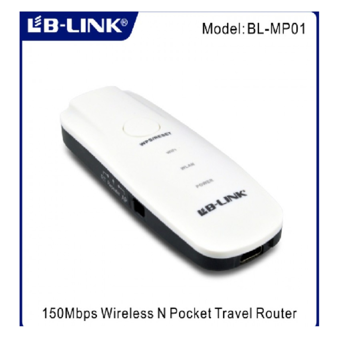 150Mbps Wireless N Pocket Travel Router (BL-MP01)