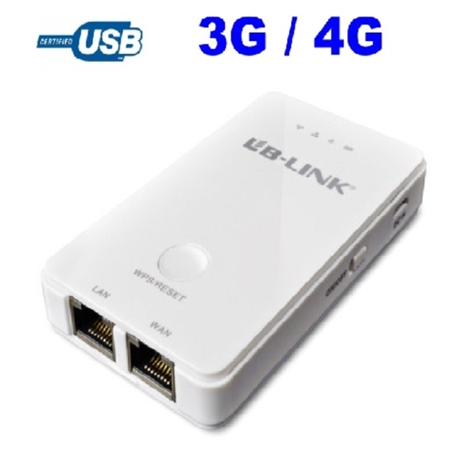 Portable Battery Powered 3G Wireless N Router,support 3G dongle (BL-WR1210G)