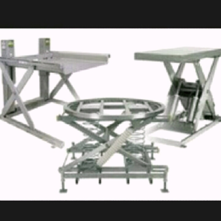 Stainless Steel Scissor Lift Tables.
