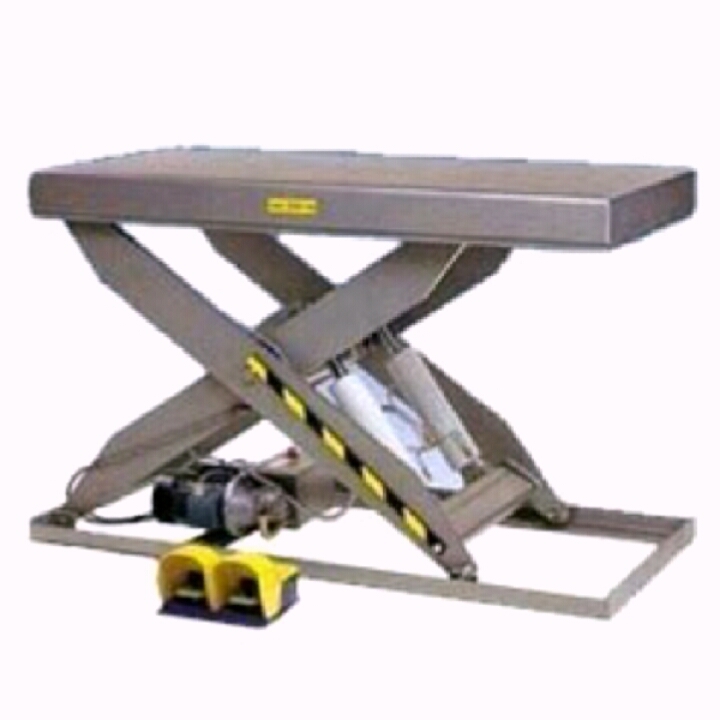 Stainless Steel Scissor Lift Tables.
