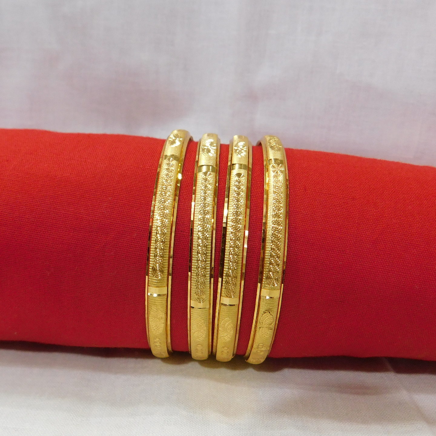 Set of Four Bangles 