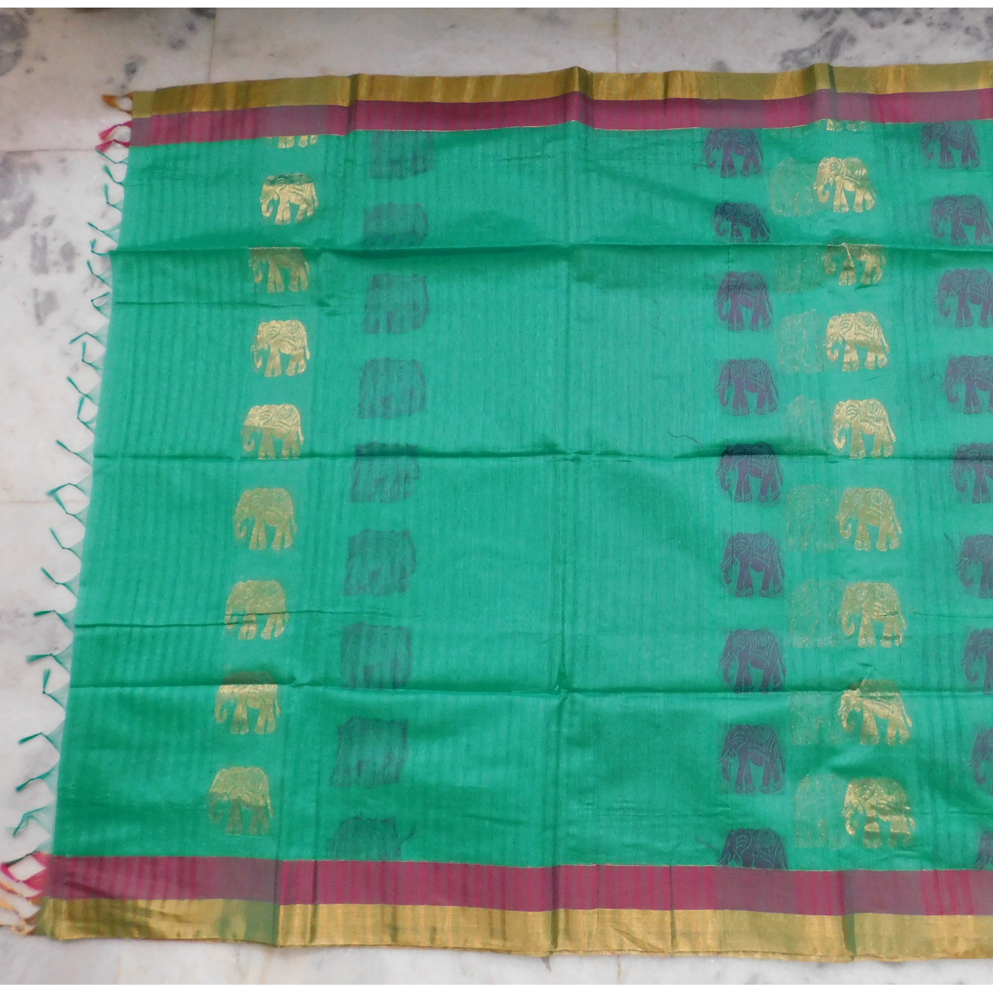 Coimbatore  Seko- Two Color Double Border 