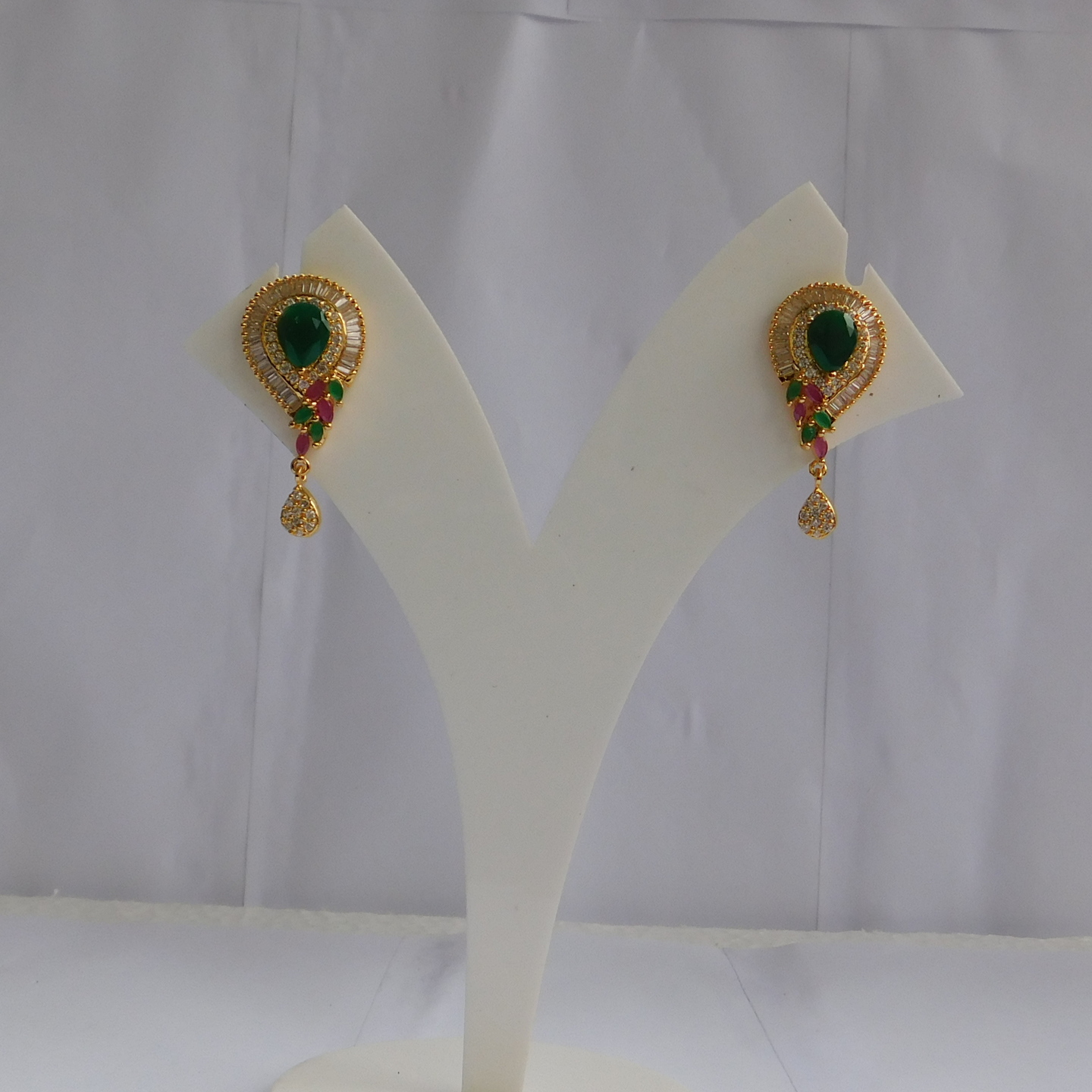 Ear Rings - with CZ  Stones