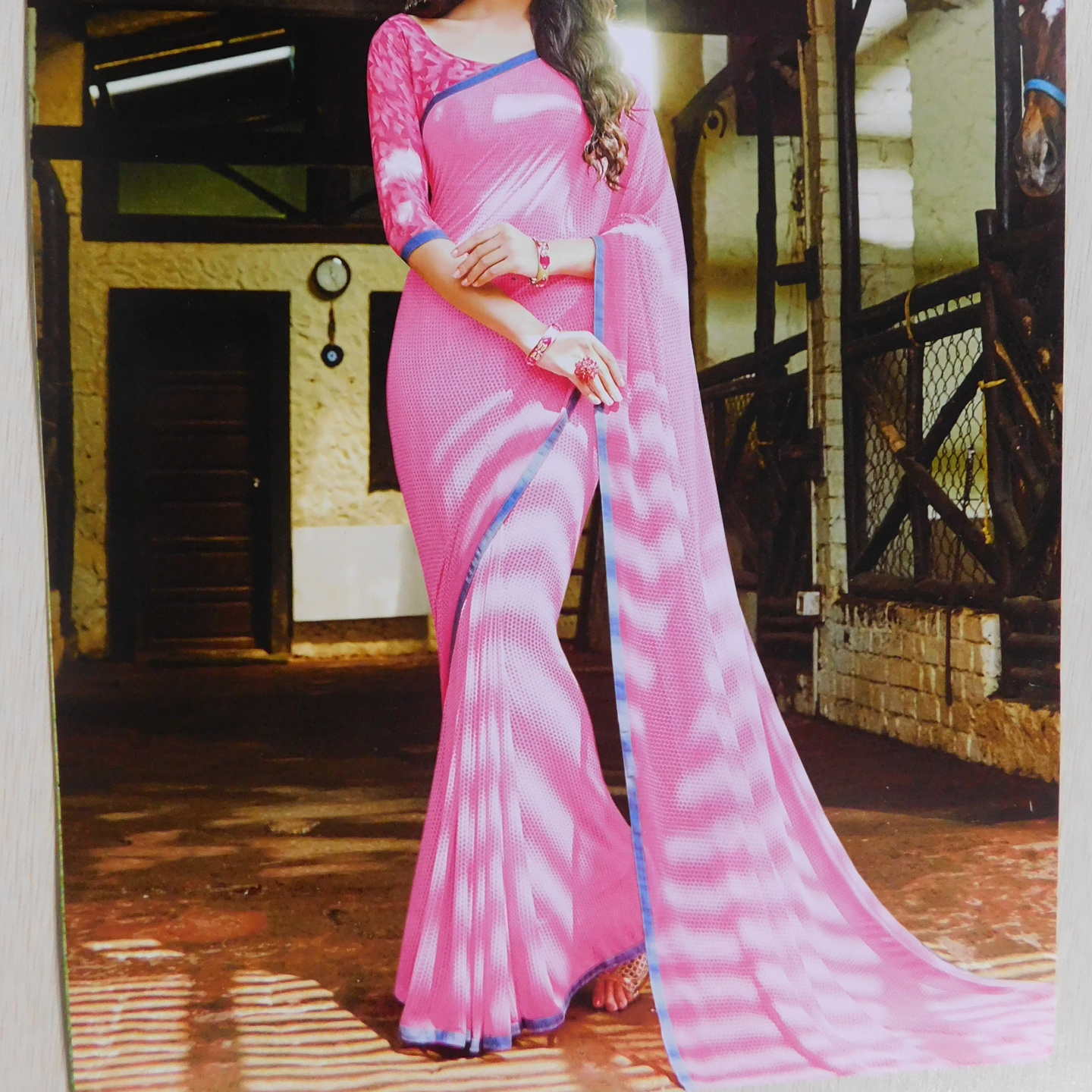 Designer Georgette saree 