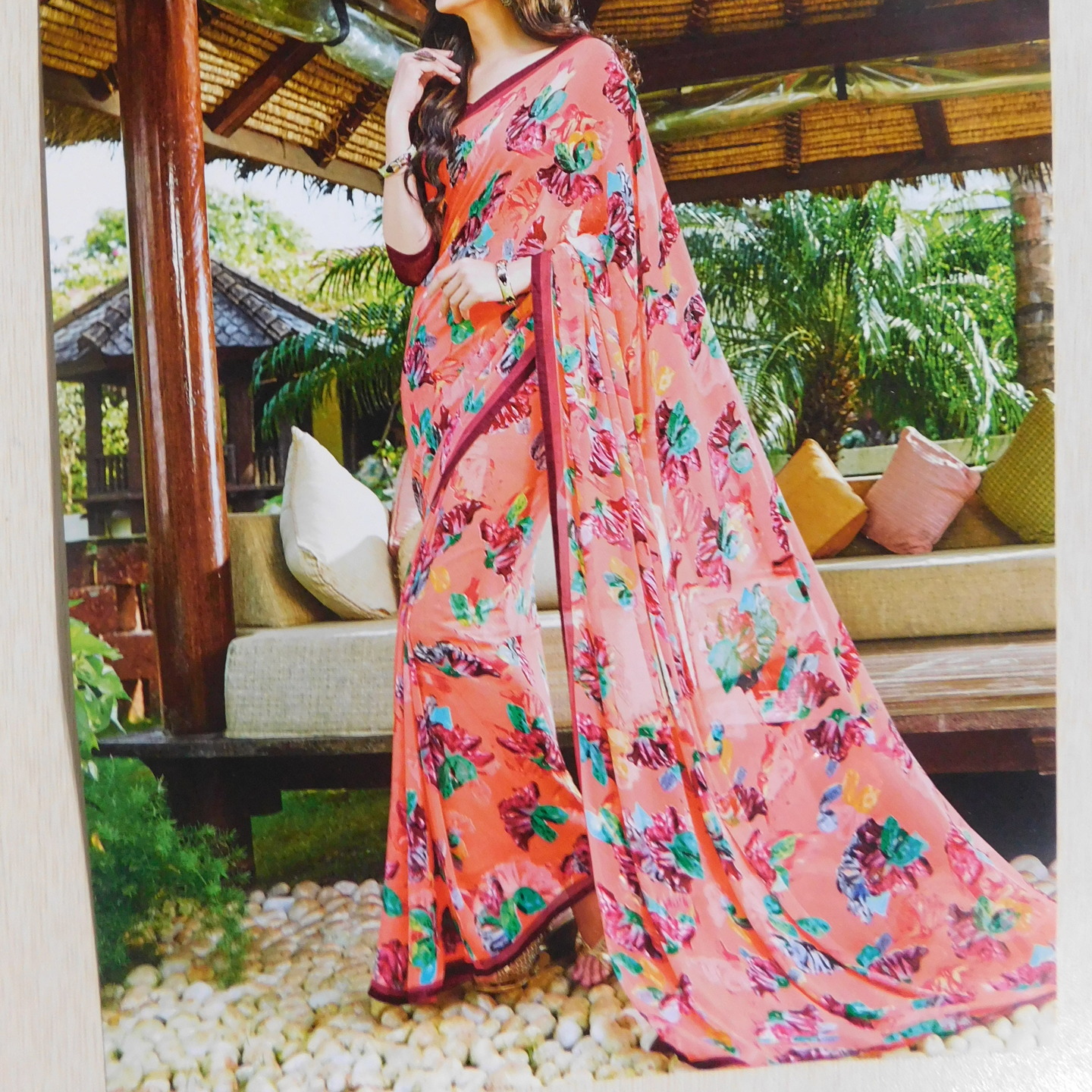 Designer Georgette saree 