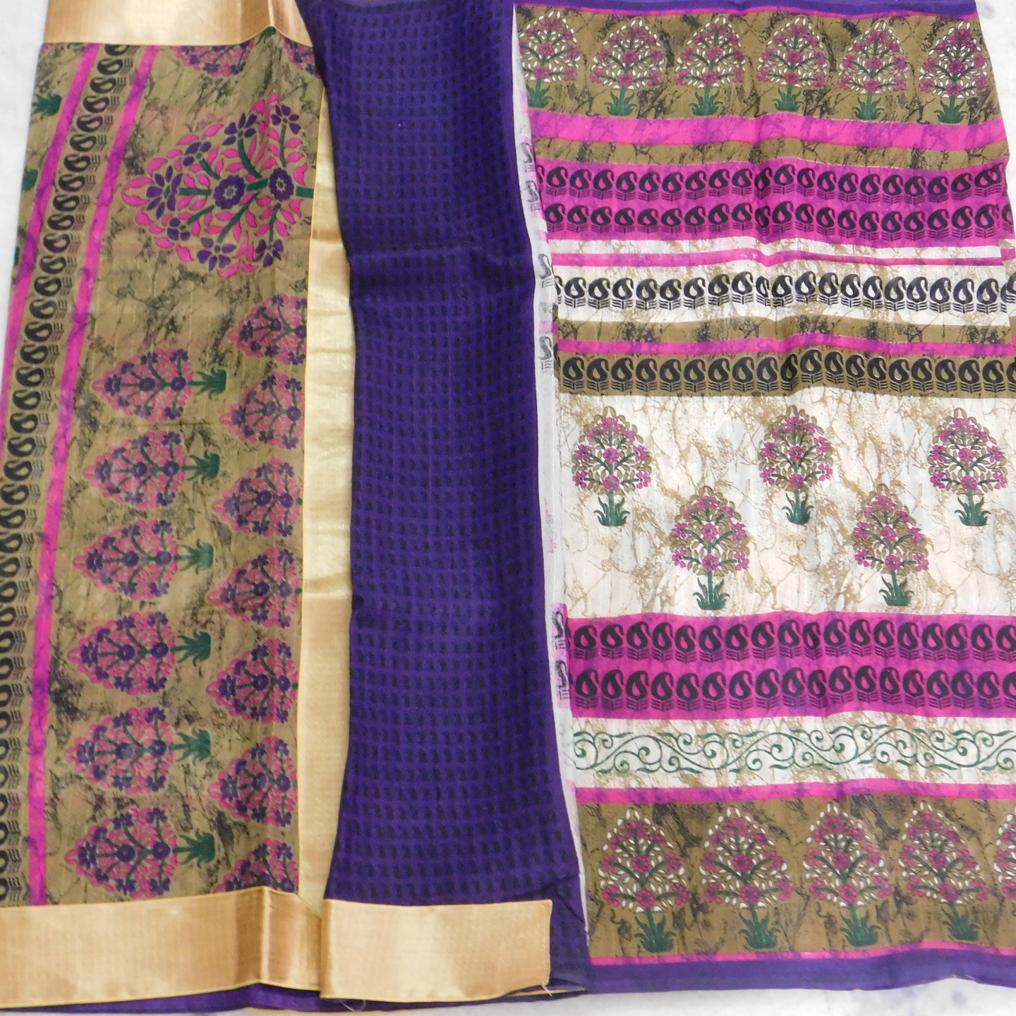 Jute saree designer