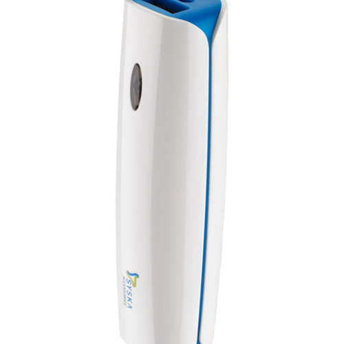 china Power Tube - 2600 mAh, With LED Torch Light (White Blue) Power Bank