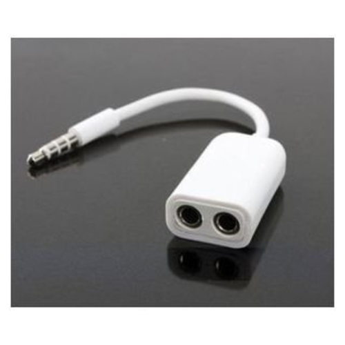 CELL FIRST 3.5mm AUX Splitter Cable for iPhone iPod, Cell Phone
