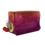 Side view of THE SINGAPORE SLING BAG - Purple combo