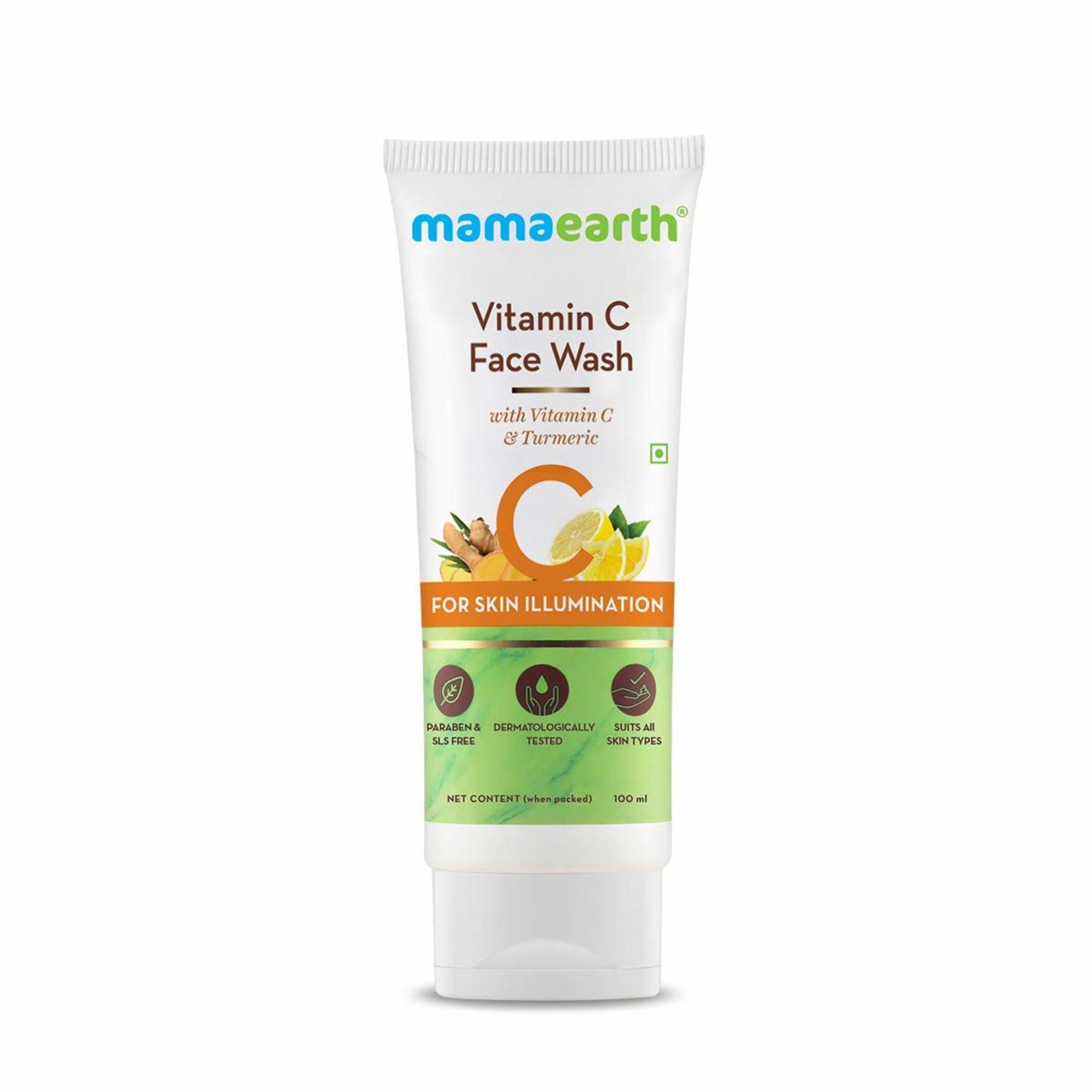Vitamin C Foaming Face Wash with Vitamin C and Turmeric for Skin Illumination - 150ml
