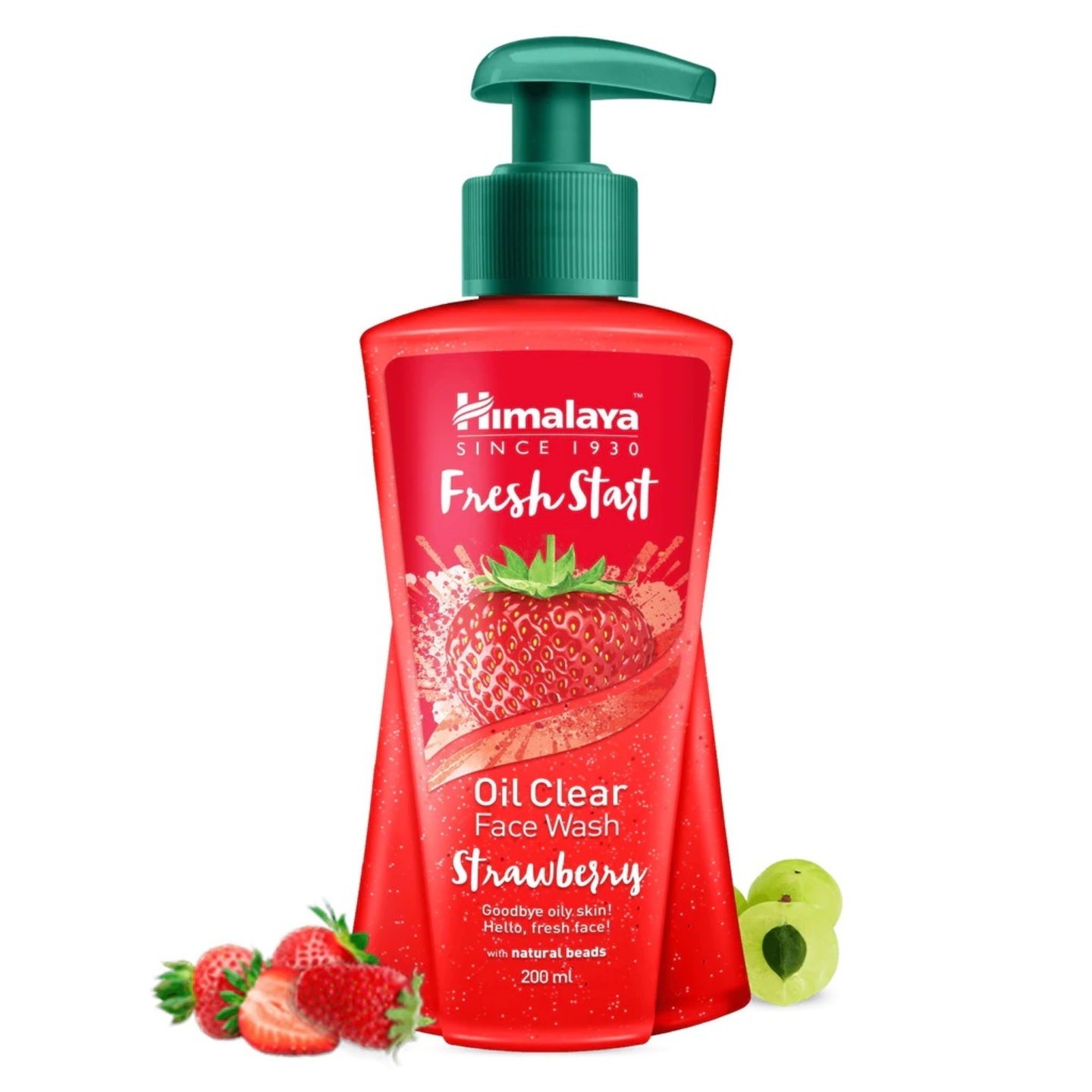 Himalaya Fresh Start Oil Clear Face Wash Strawberry 200Ml