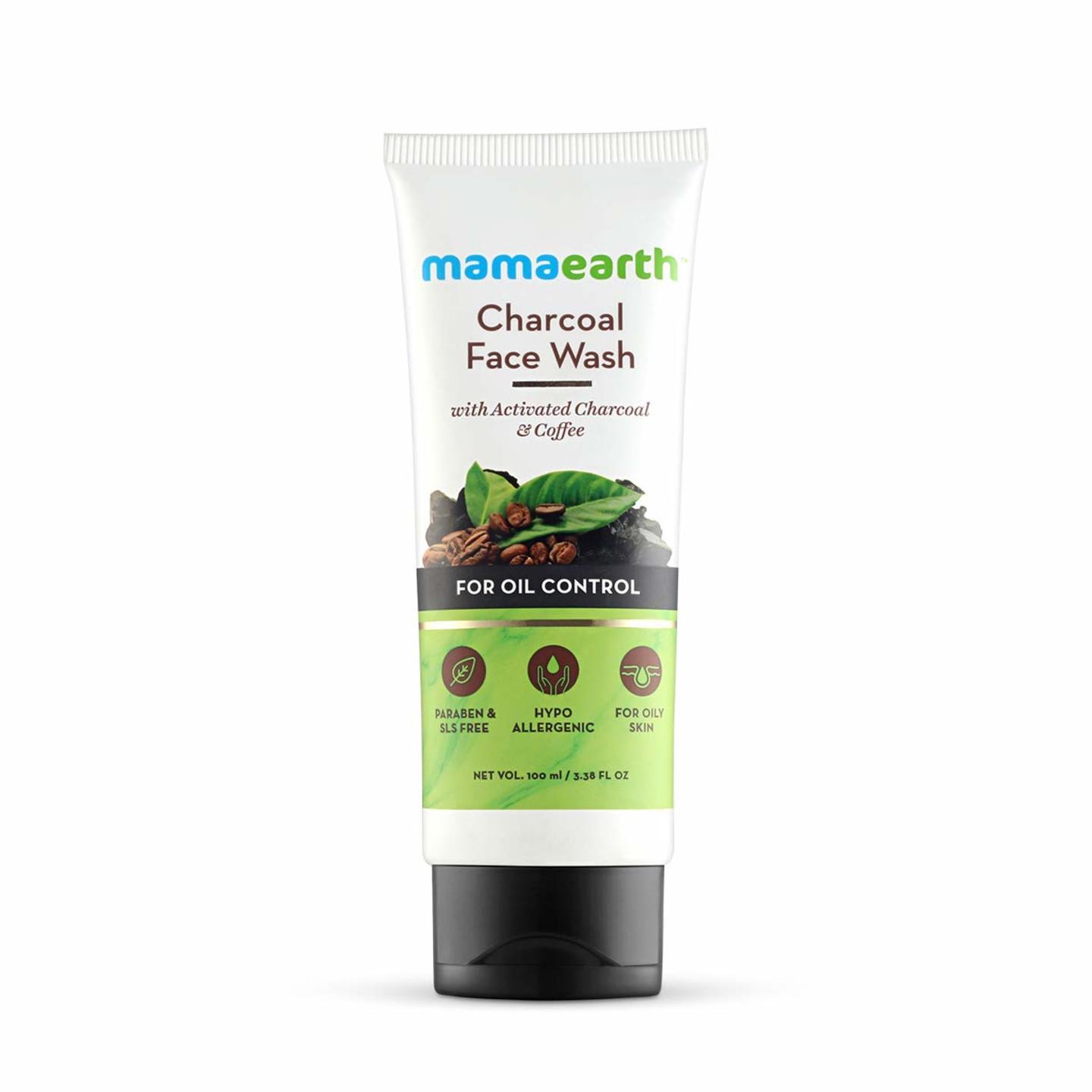 Mamaearth Charcoal Facewash for oil control, 100ml