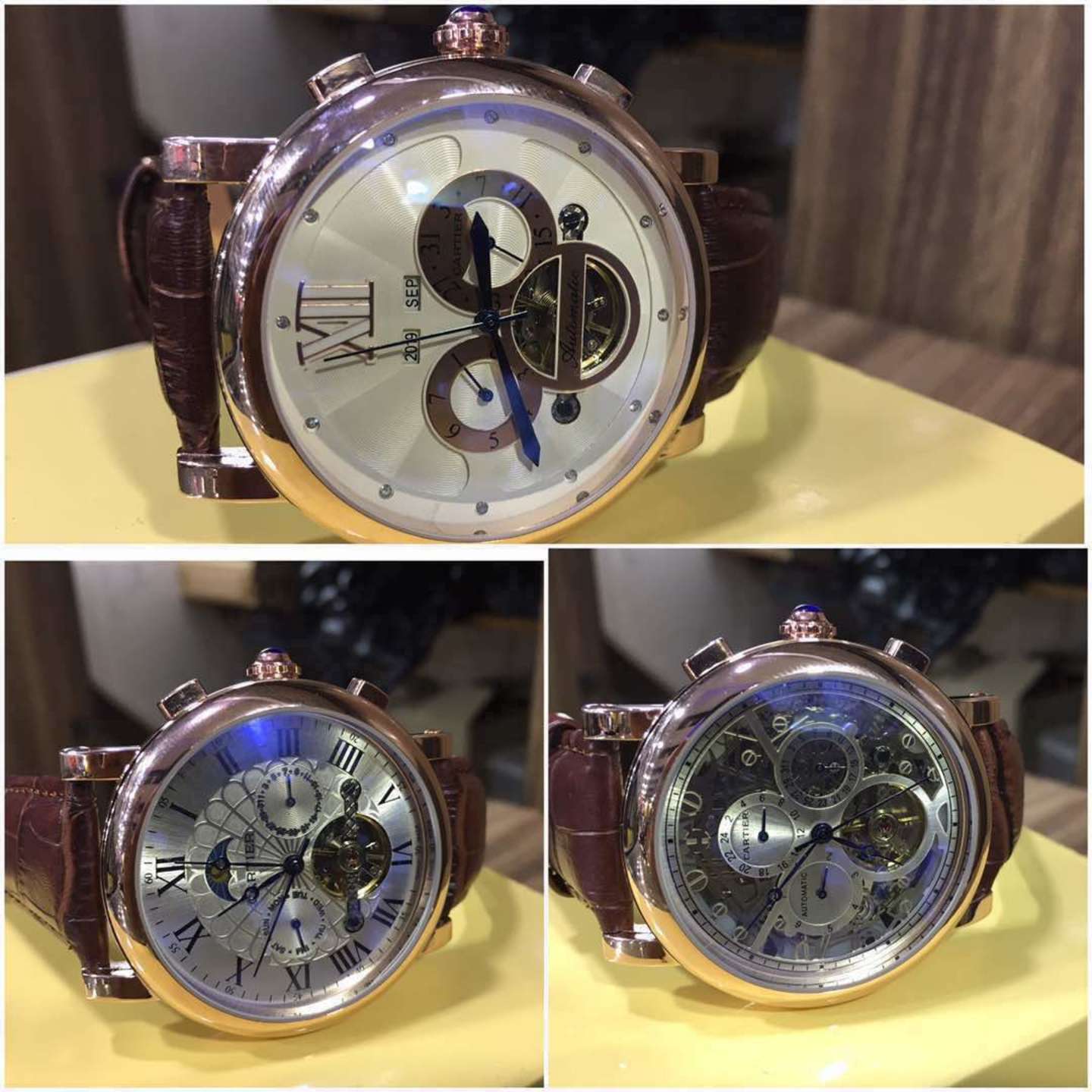 Cartier Mont Blanc Watches