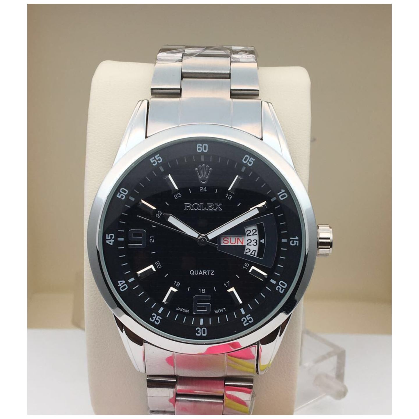 ROLEX Quartz Men's Wrist Watch