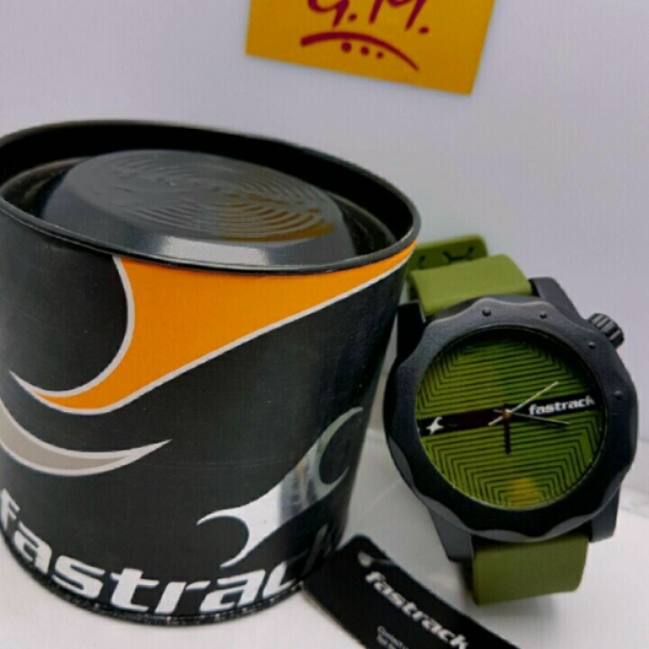 Fastrack Watch (Green, Green)