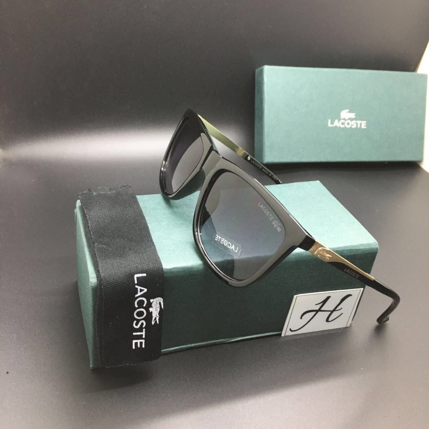 LACOSTE Men's Premium Goggles (With Original Box)