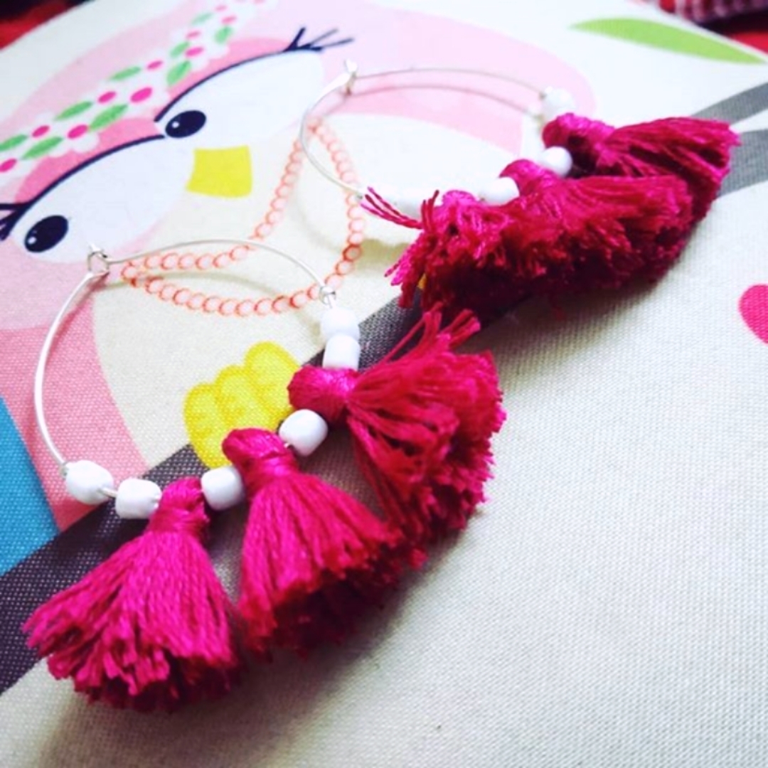 Pinky Pinks Tassels