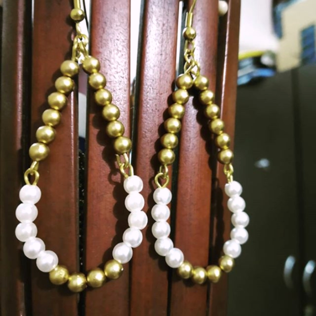 Gold Beads Drops