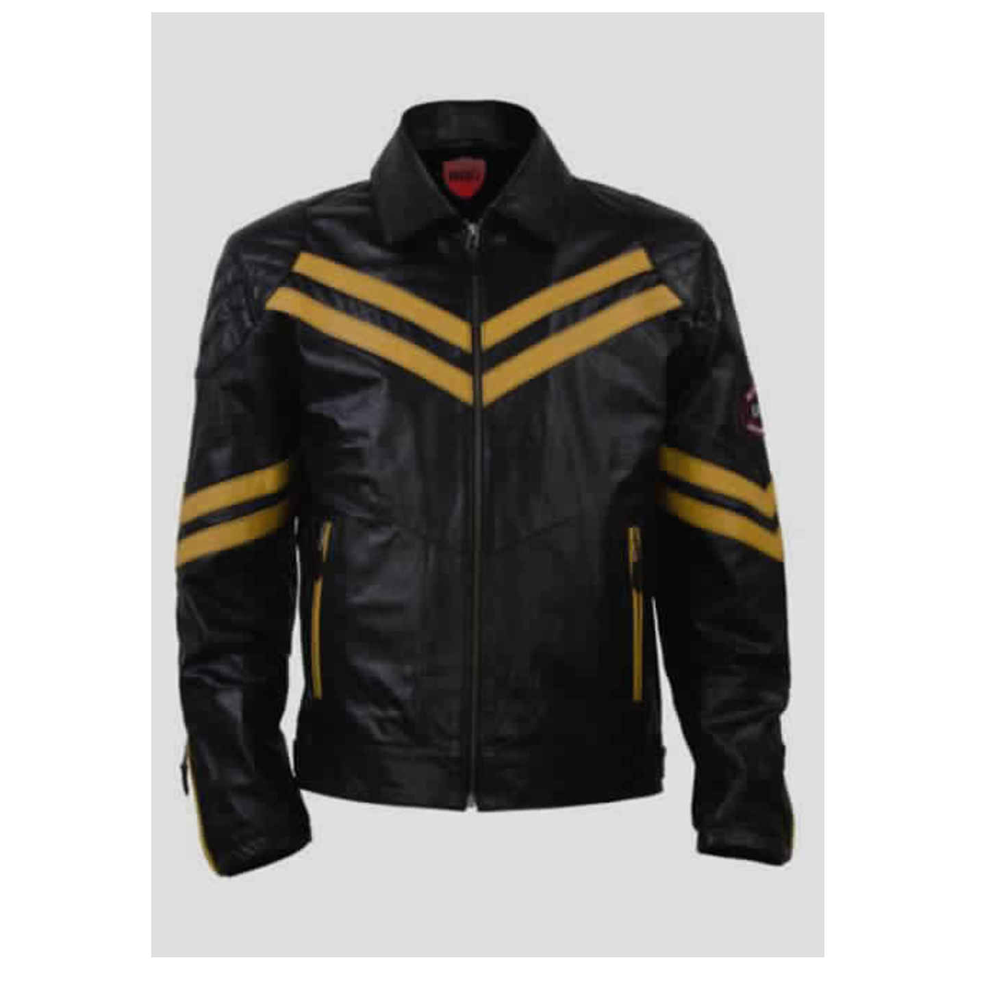 Biker Jacket Brno Black / Yellow