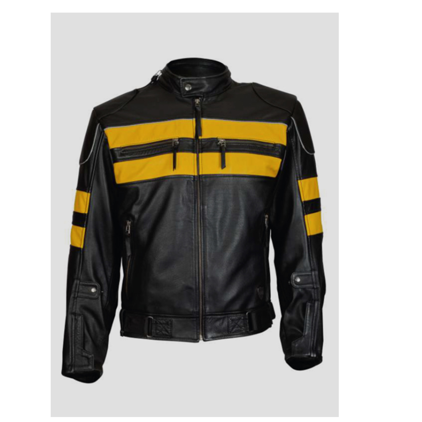 Genuine leather exclusive Lemans Yellow Jacket