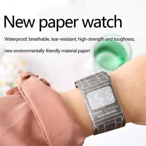 paper led watch