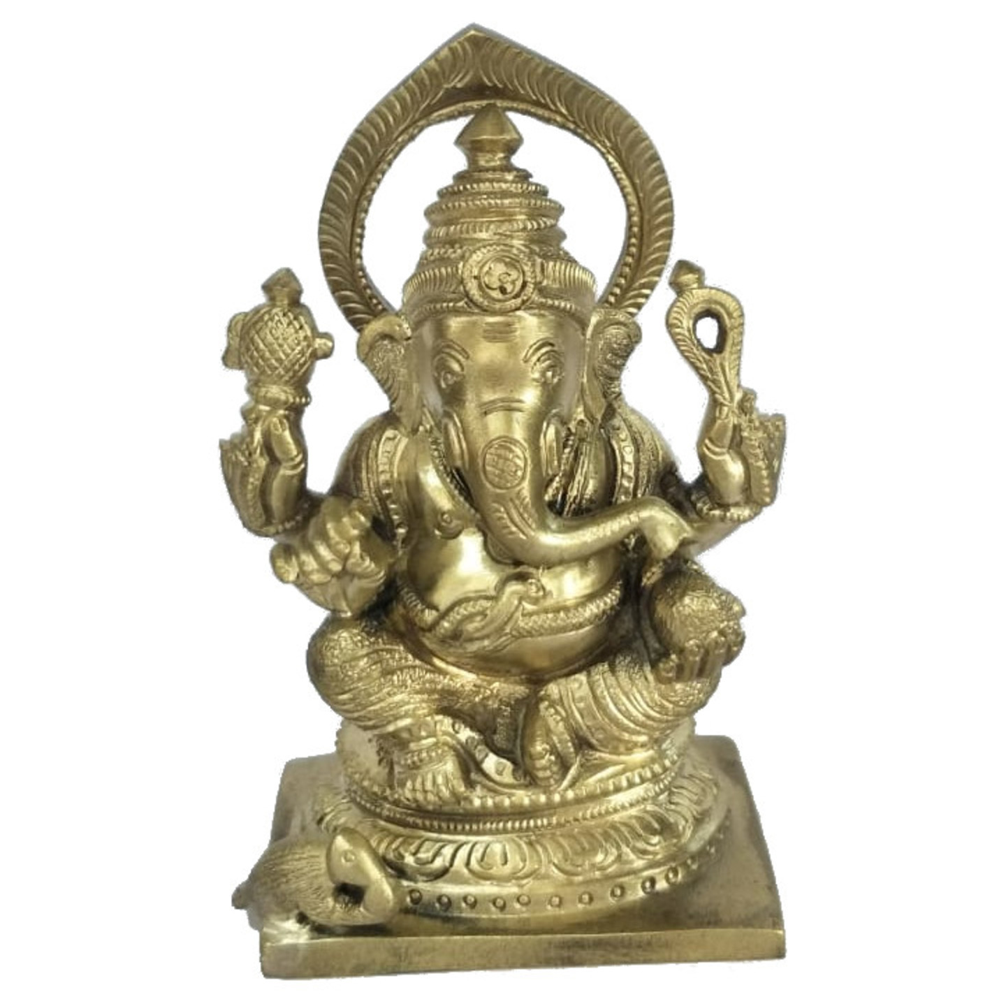 Brz Ganesh Sitting (35294)