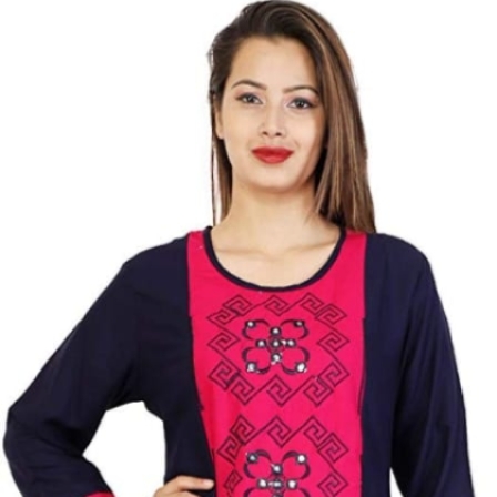 Rayon Long Kurti