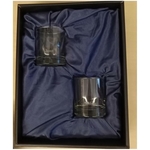 ENGRAVED PERSONALIZED PAIR OF WHISKEY GLASSES SET