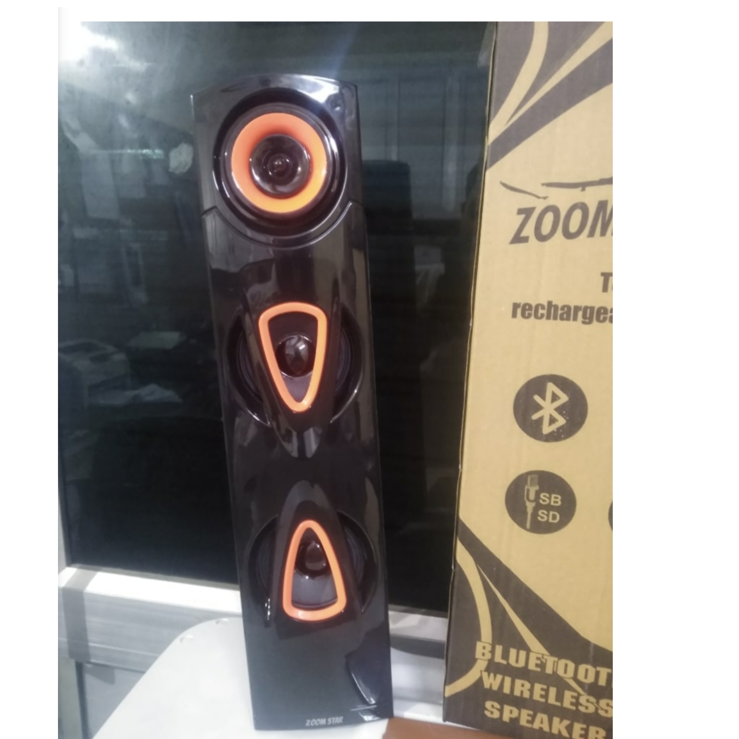 Wireless Bluetooth tower speaker