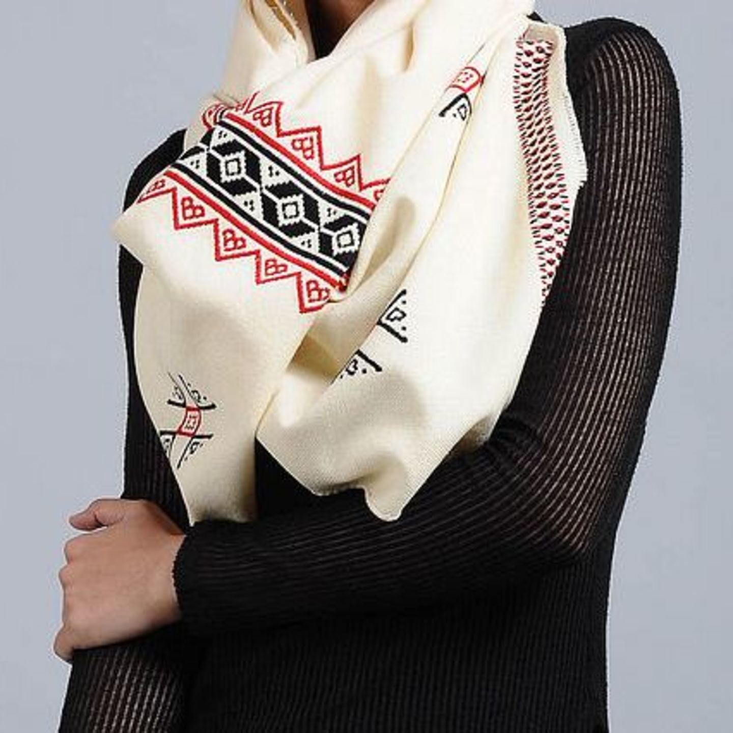 Toda Hand Embroidered Stole