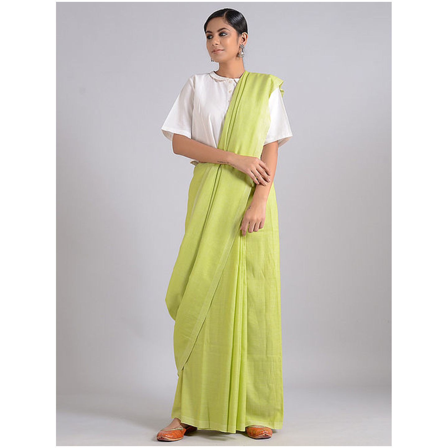 Khadi Saree with Tassels