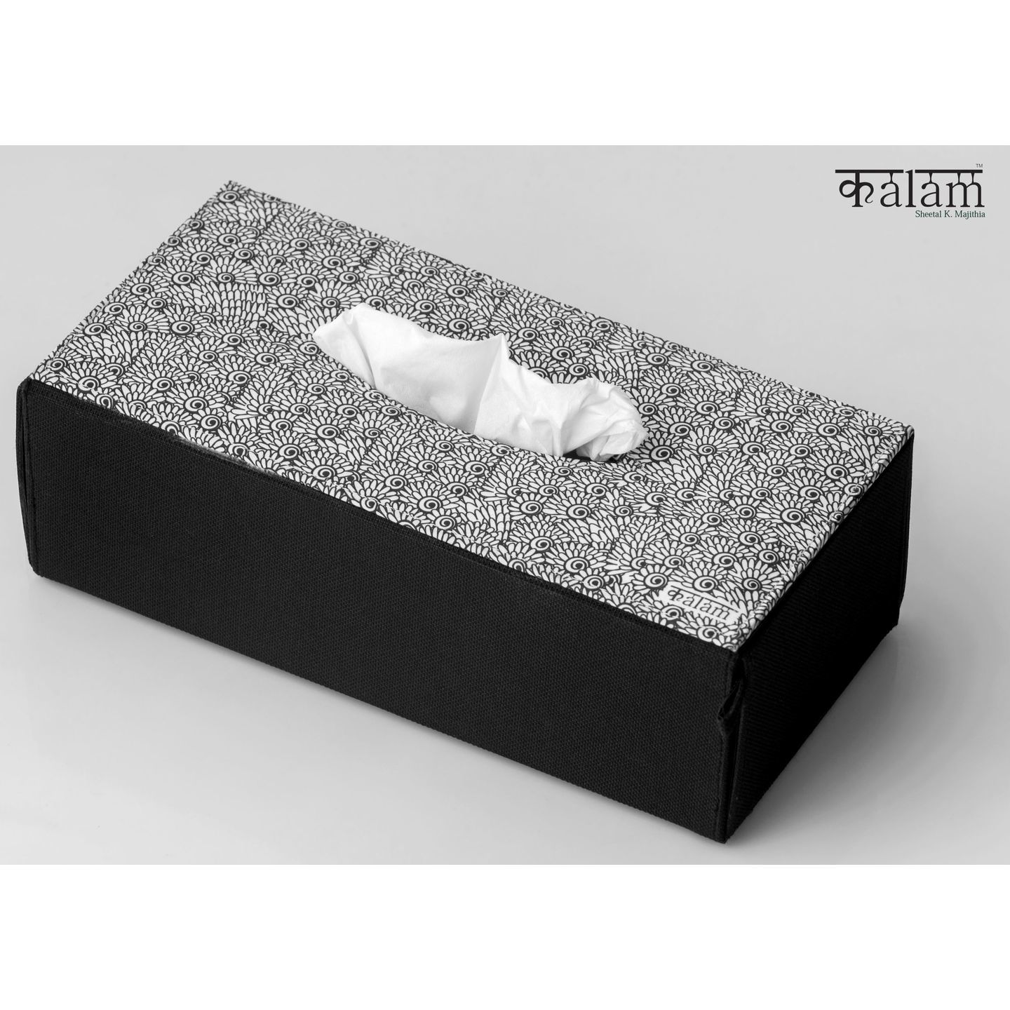 Flower Tissue Box Cover