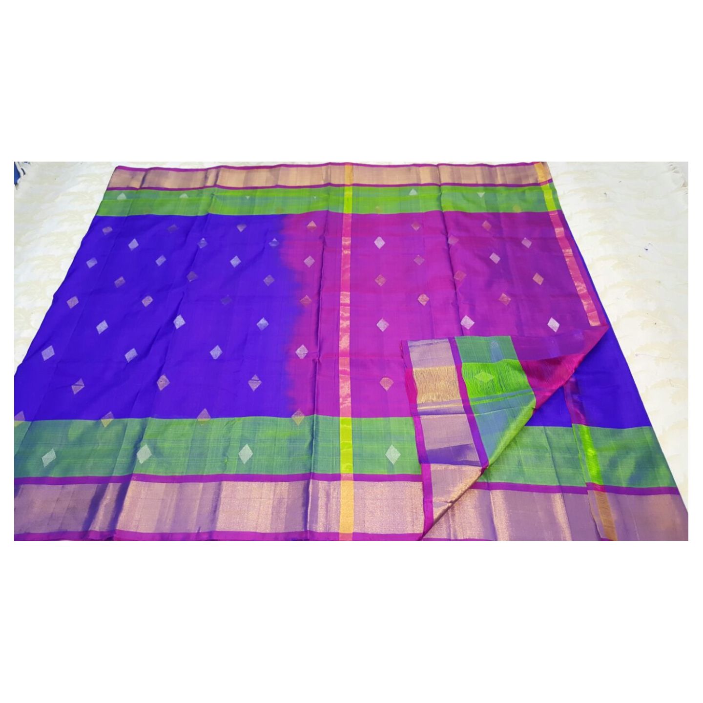 uppada butas handloom saree