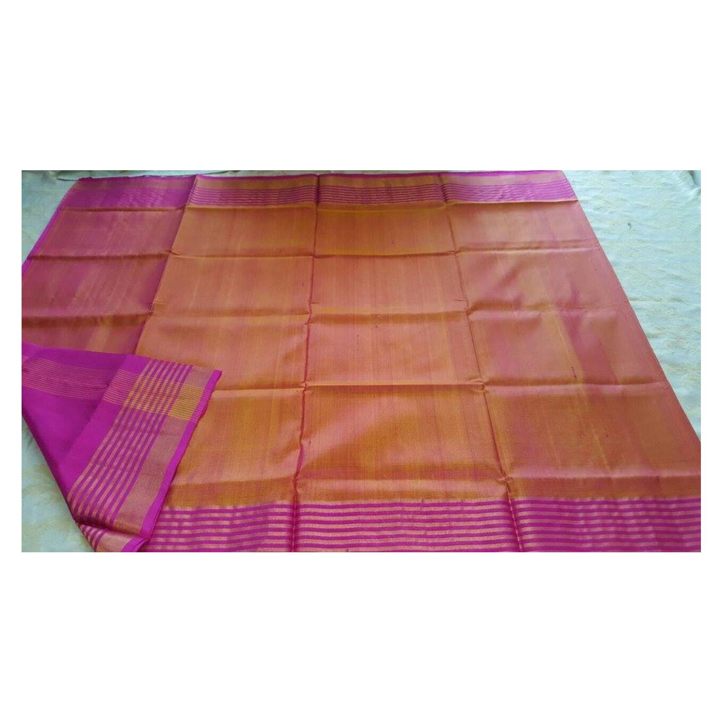 uppada plain handloom sarees