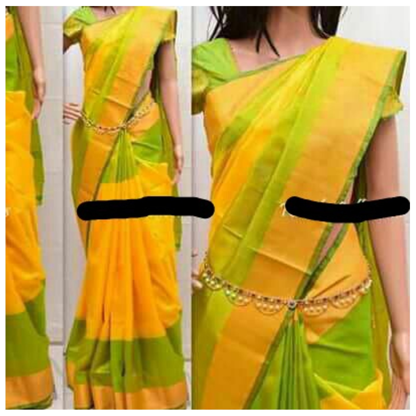 uppada yellow saree 