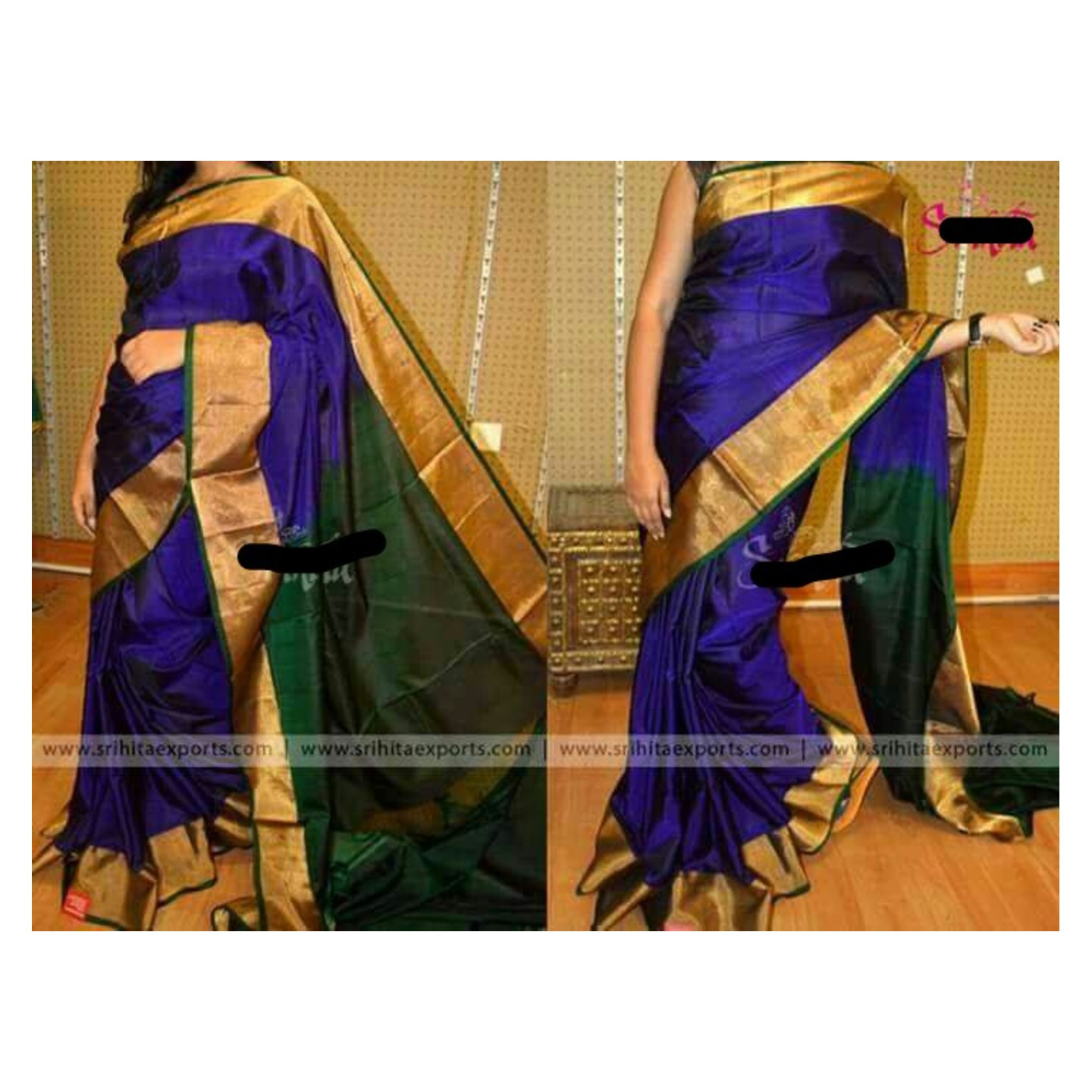 uppada green sarees