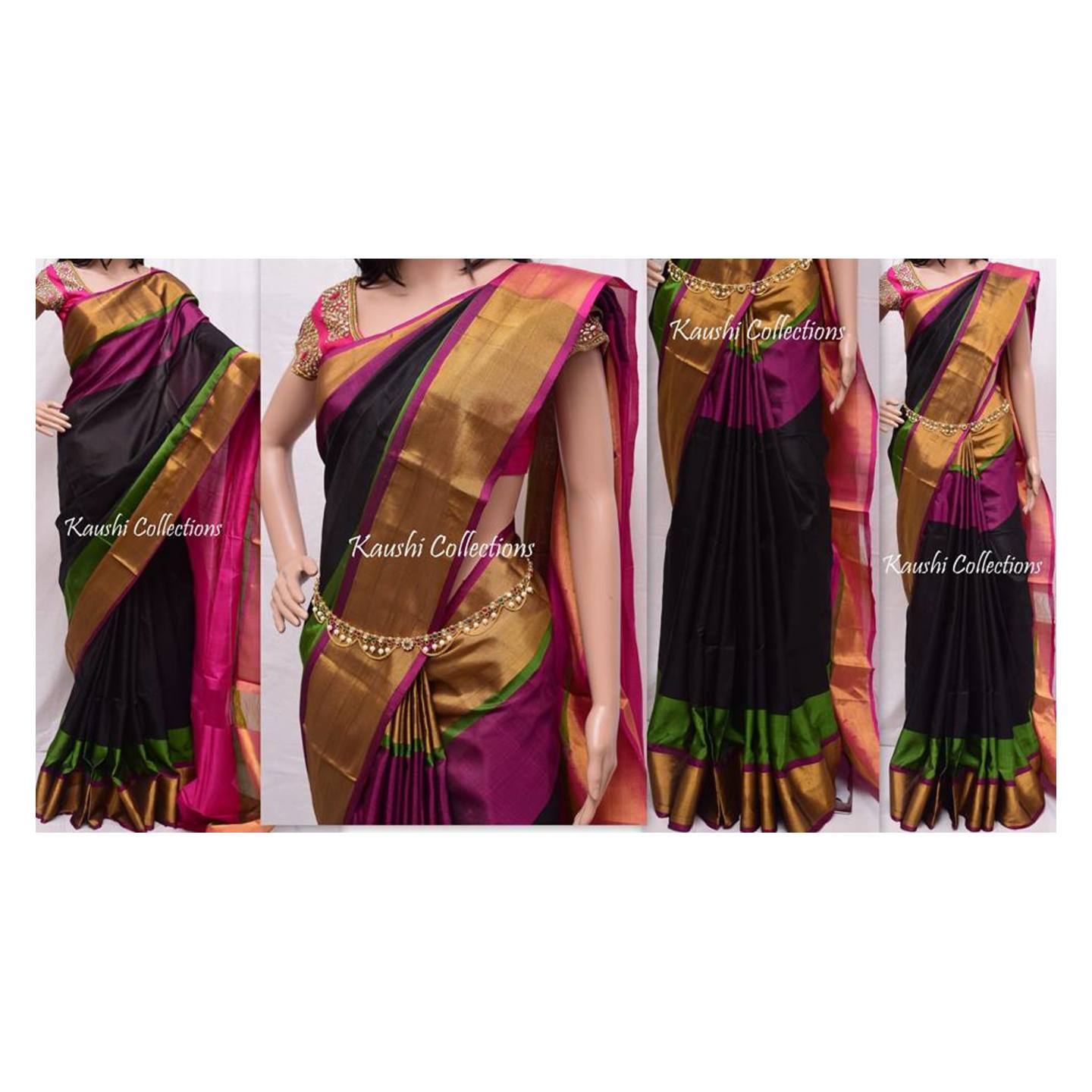 uppada black sarees